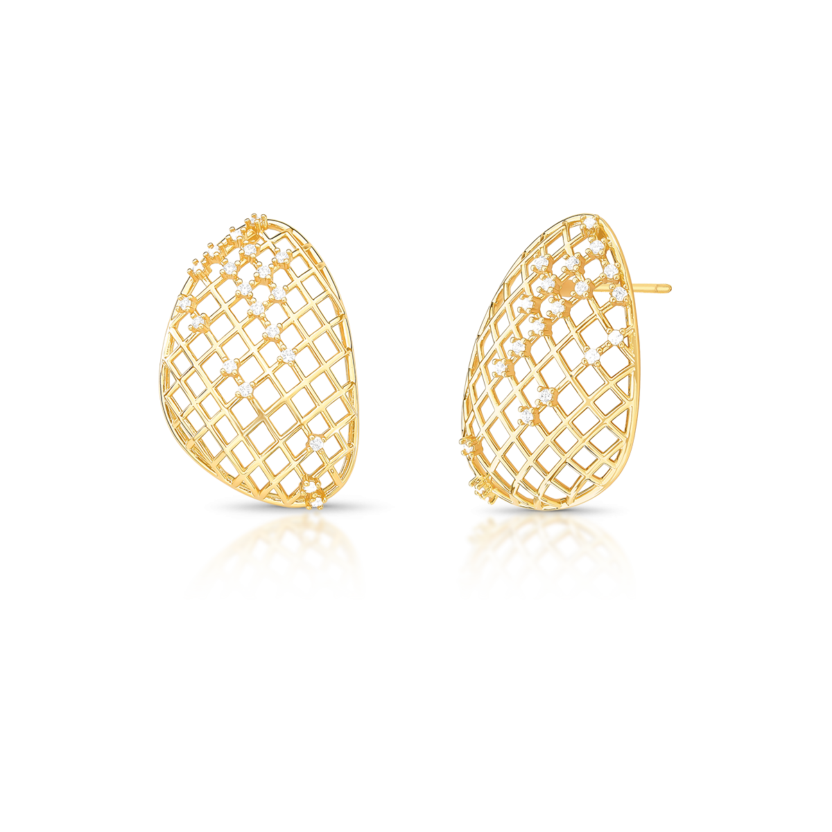 Brinco Escultural Médio · Caminhos do Tempo