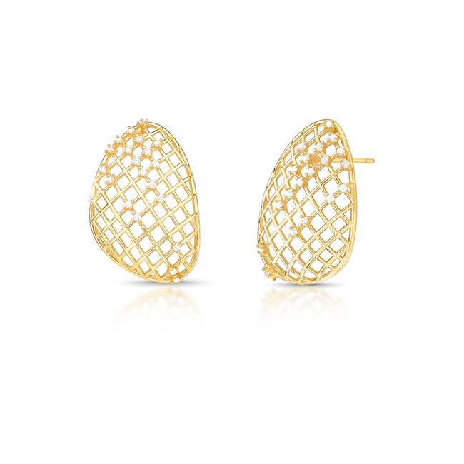 Brinco Escultural Médio · Caminhos do Tempo