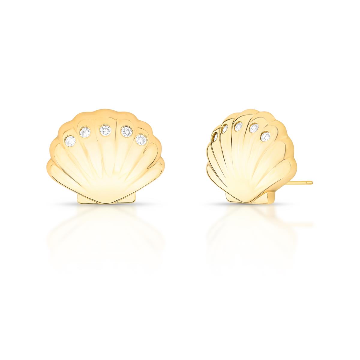 Brinco Concha de Luz