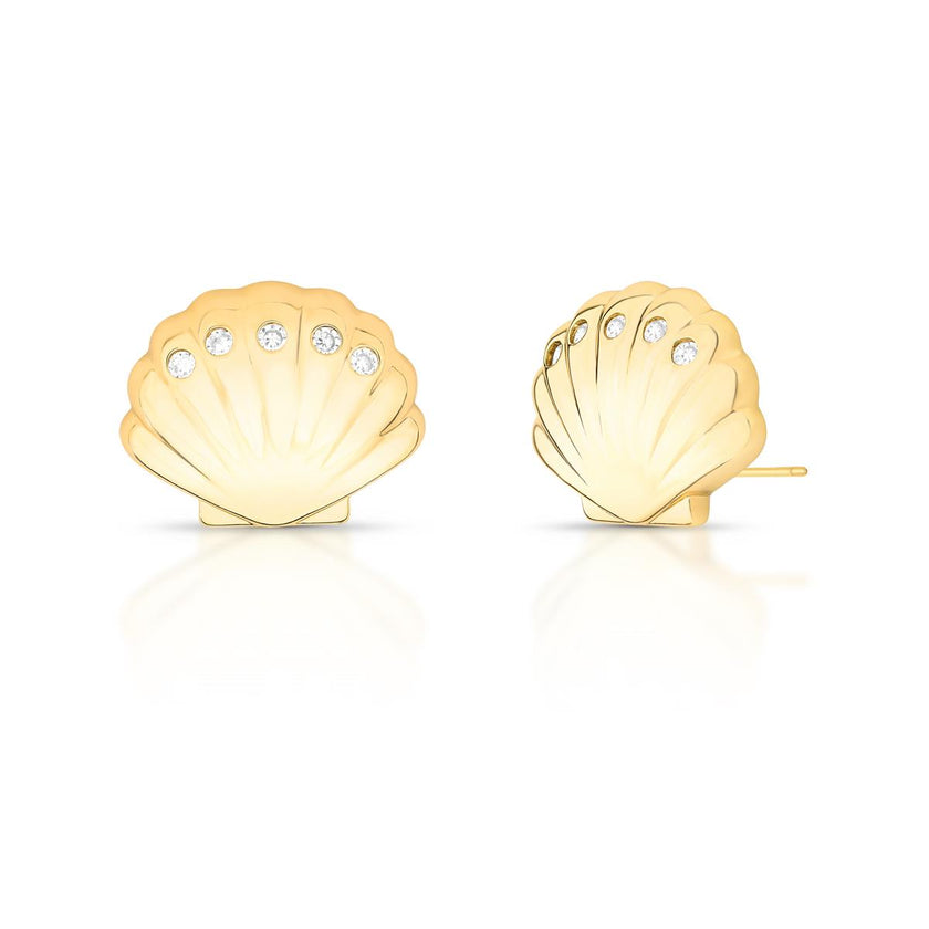 Brinco Concha de Luz