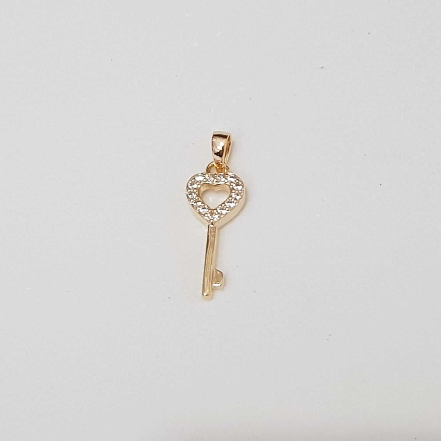 Pingente Chave do Coração