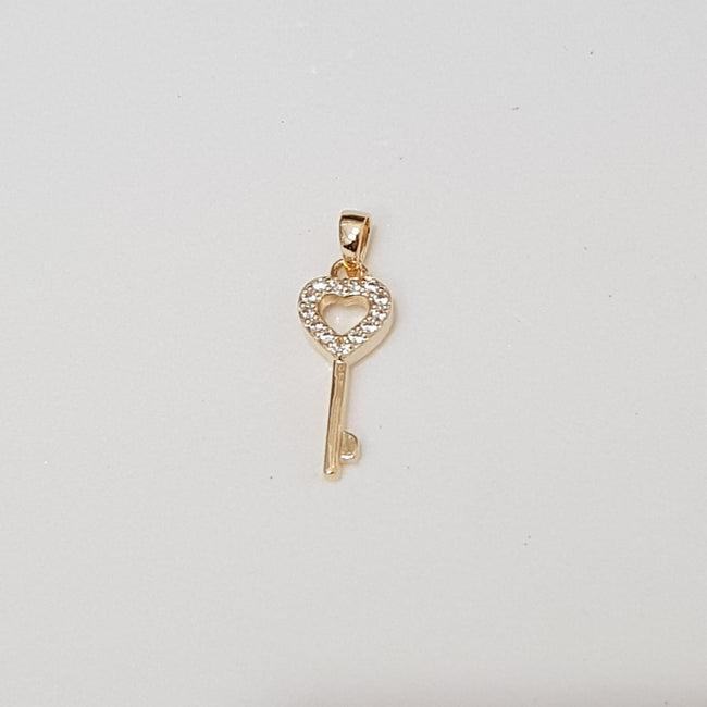 Pingente Chave do Coração