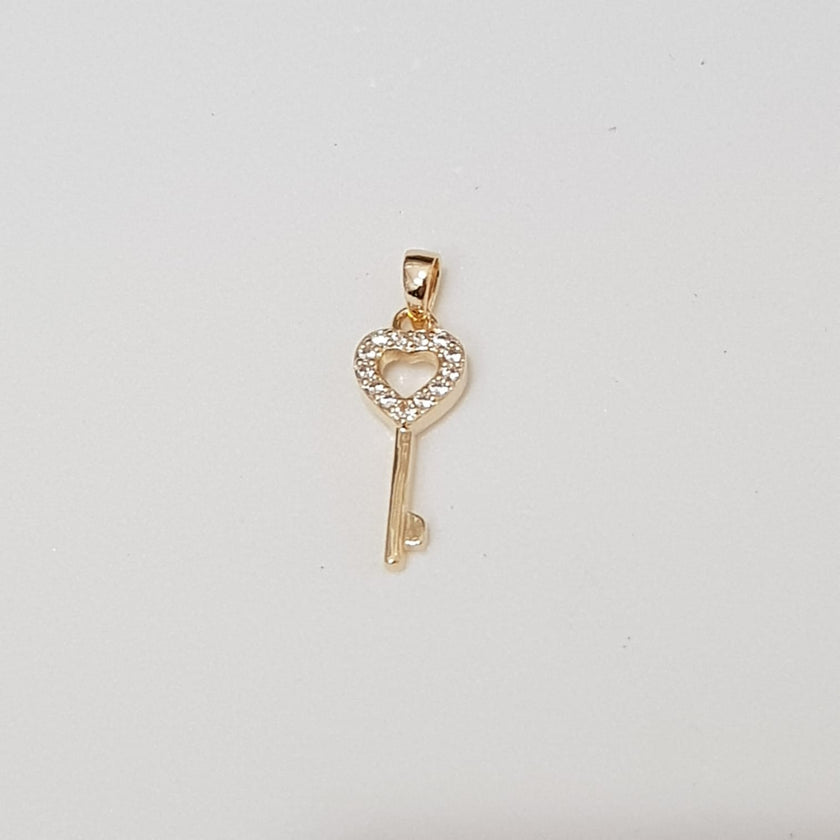 Pingente Chave do Coração