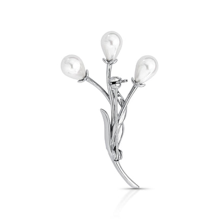 Broche Ramo com Perola
