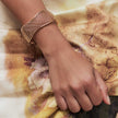 Bracelete Escultural Vazado · Caminhos do Tempo