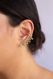Ear Cuff Jardim Peridoto