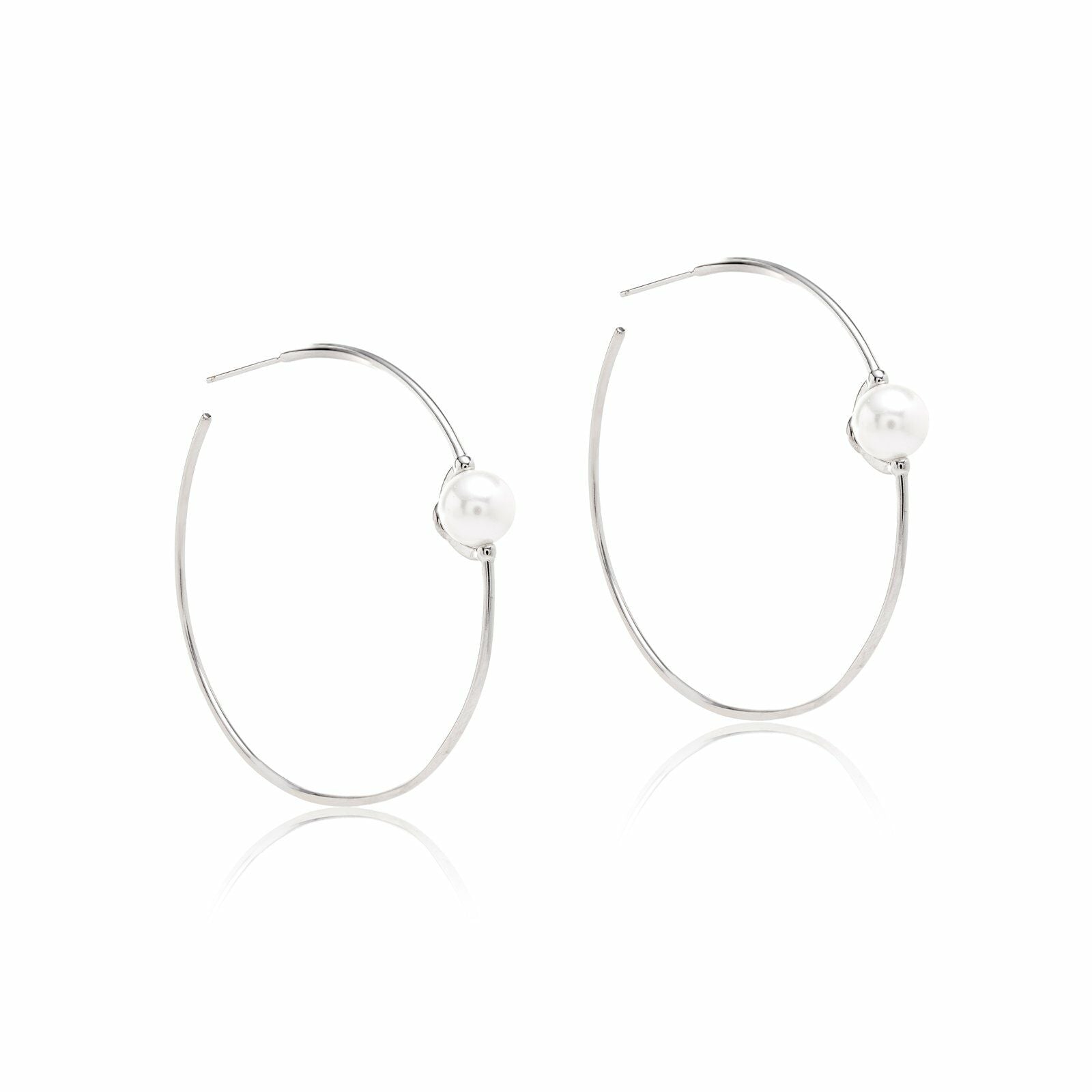 Argola Pérola Shell