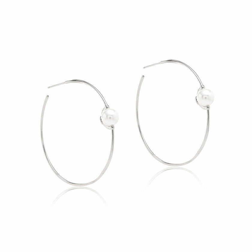 Argola Pérola Shell