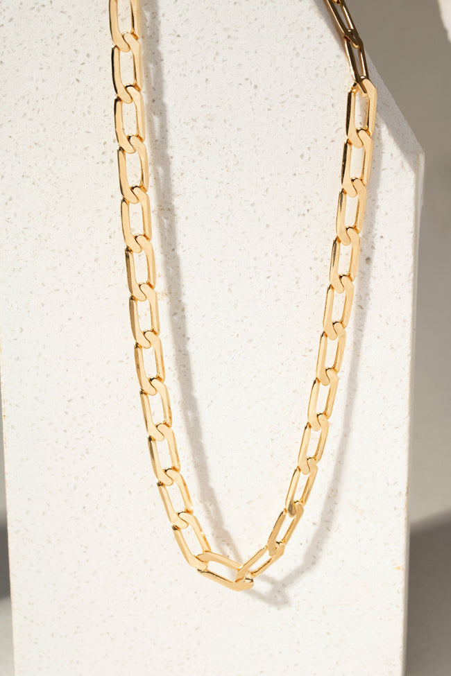 Colar Elo Longo Dourado