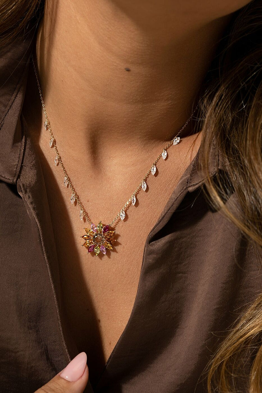 Colar Flor Majestade