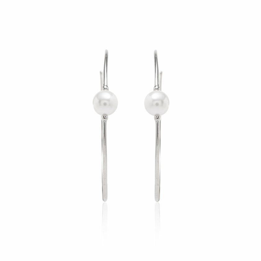 Argola Pérola Shell