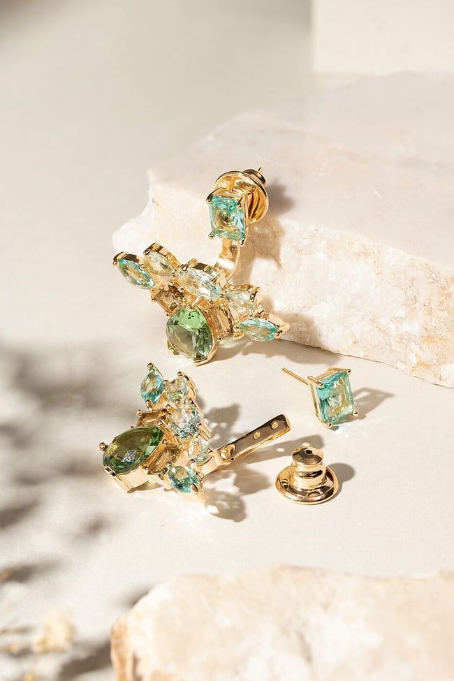 Ear Jacket Rodolita 2 em 1