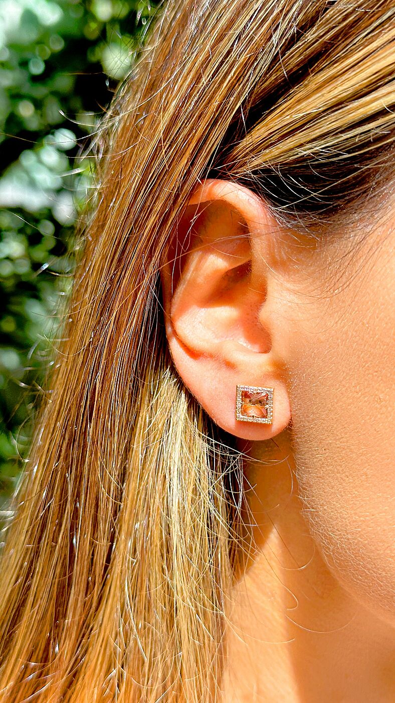 Brinco Franja Rodolita