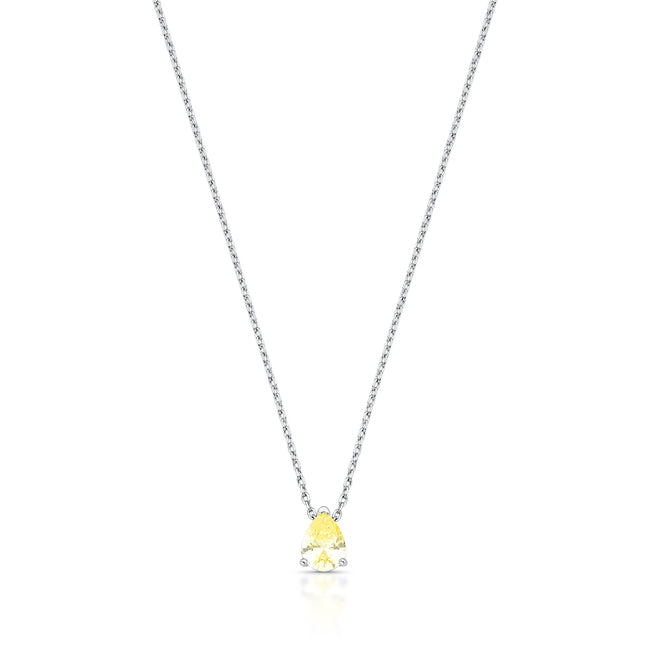 Colar Gota Essencial em Ródio