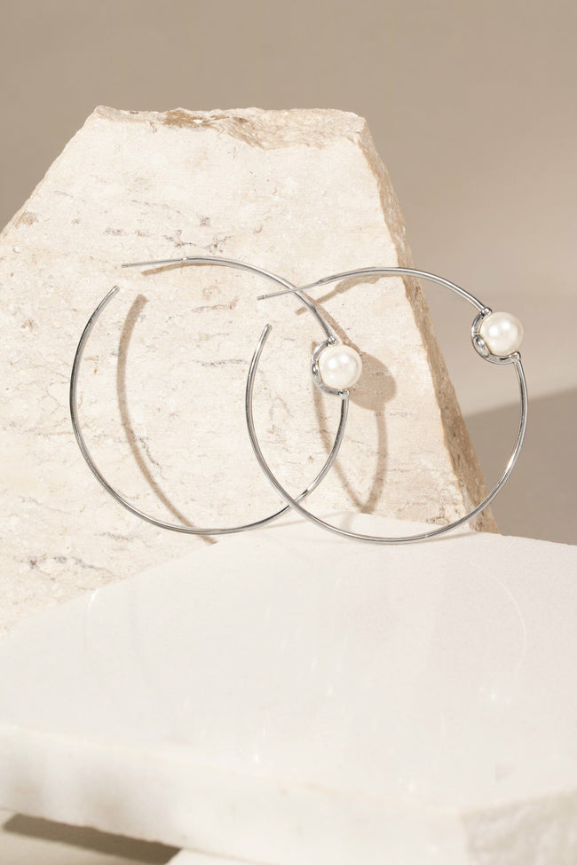 Argola Pérola Shell