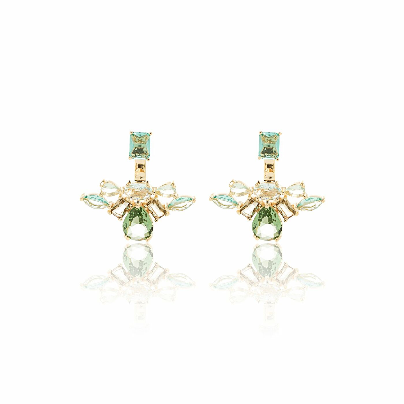 Ear Jacket Rodolita 2 em 1