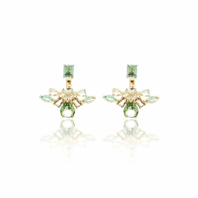 Ear Jacket Rodolita 2 em 1