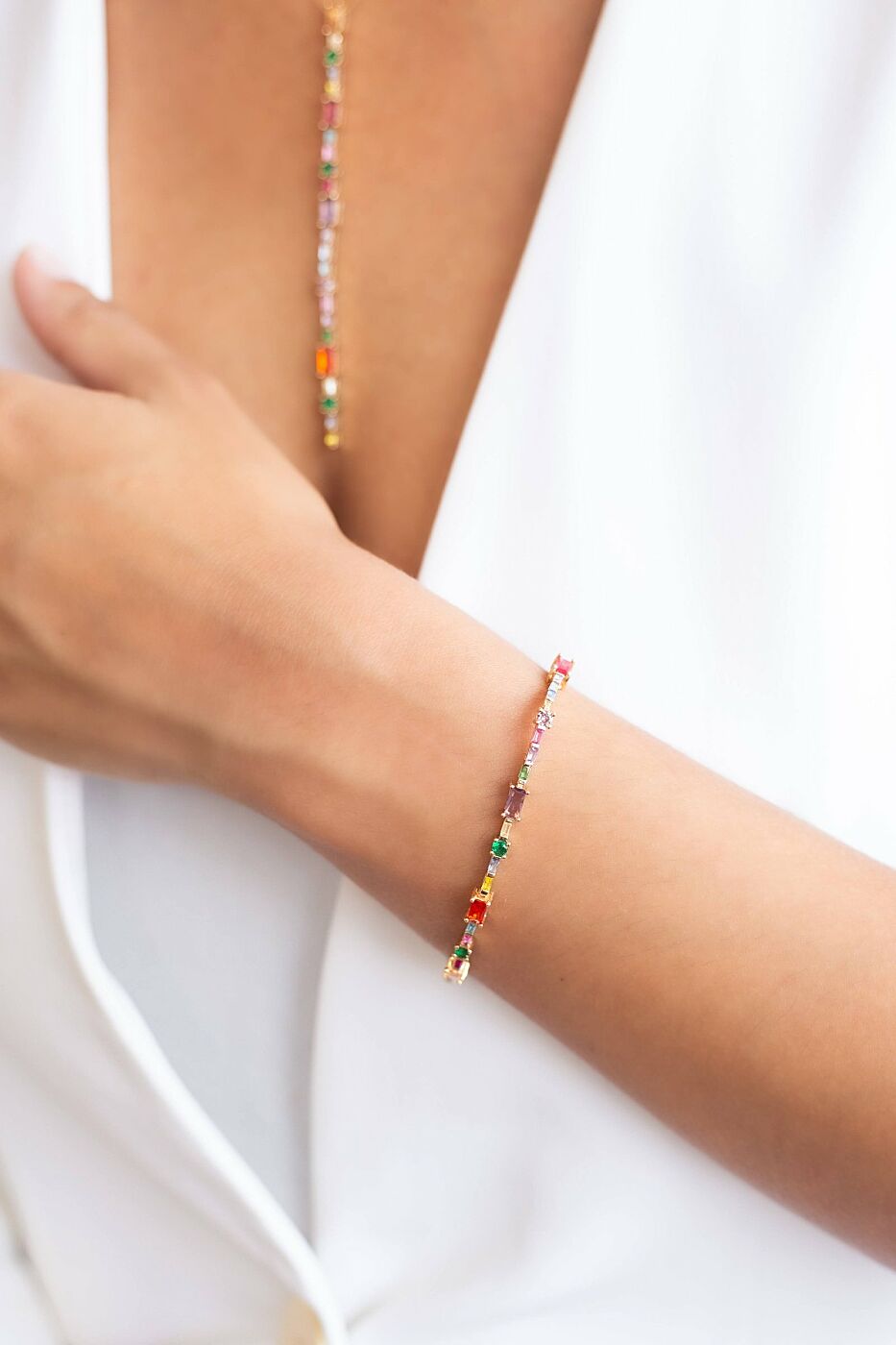 Pulseira Trilho Esmeralda