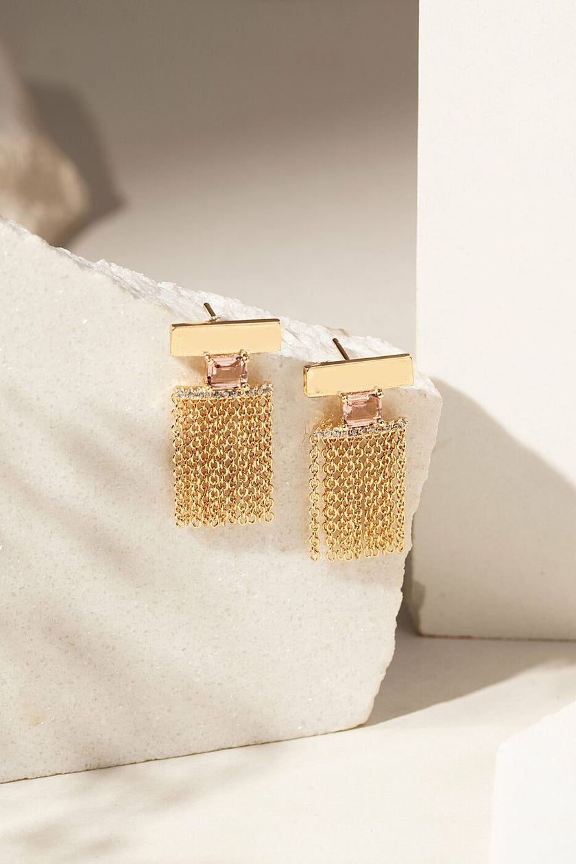 Brinco Franja Rodolita Light