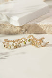 Ear Cuff Jardim Peridoto