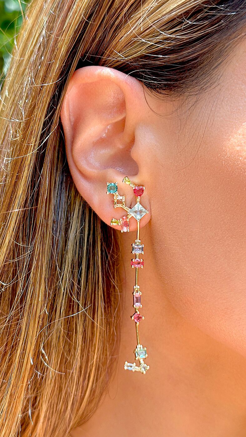 Brinco Longo Formas Paraíba