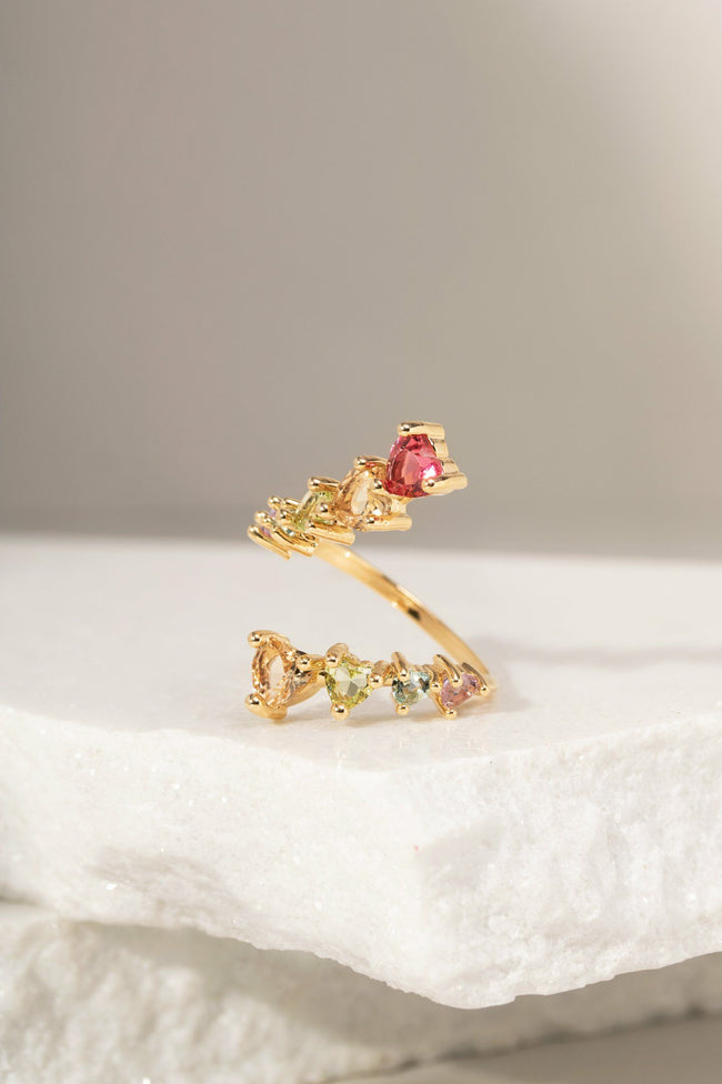 Anel Encontro de Corações