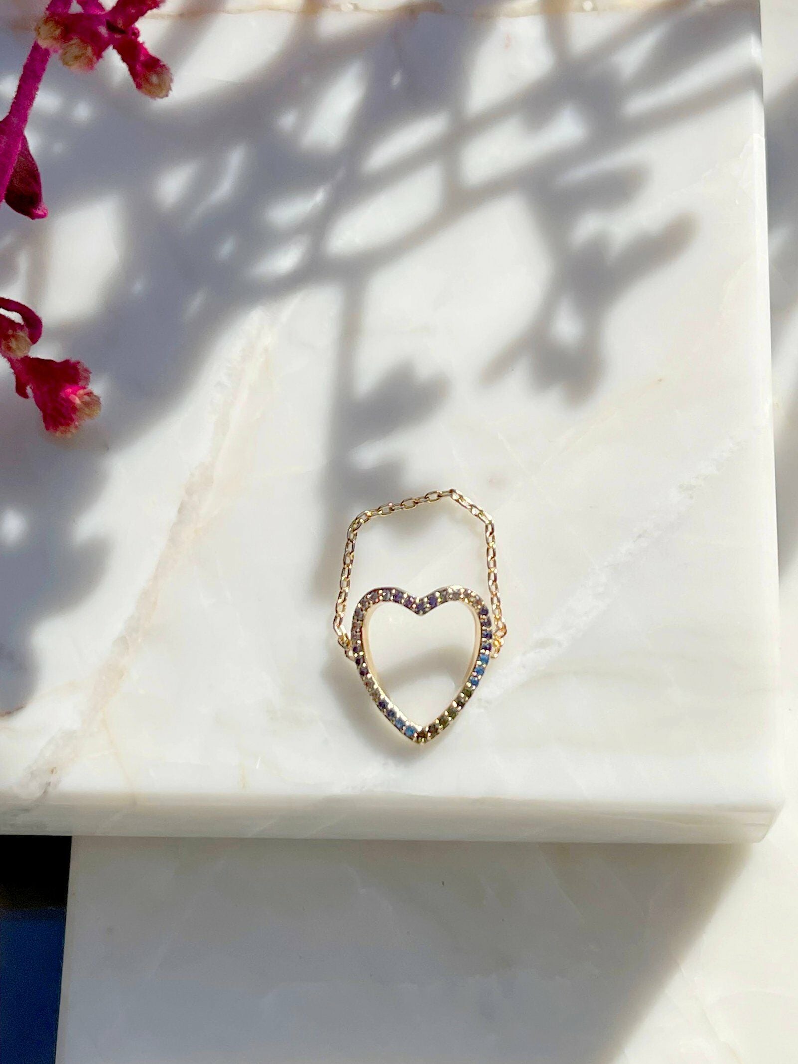 Anel Coração Pop