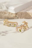 Ear Cuff Jardim Peridoto