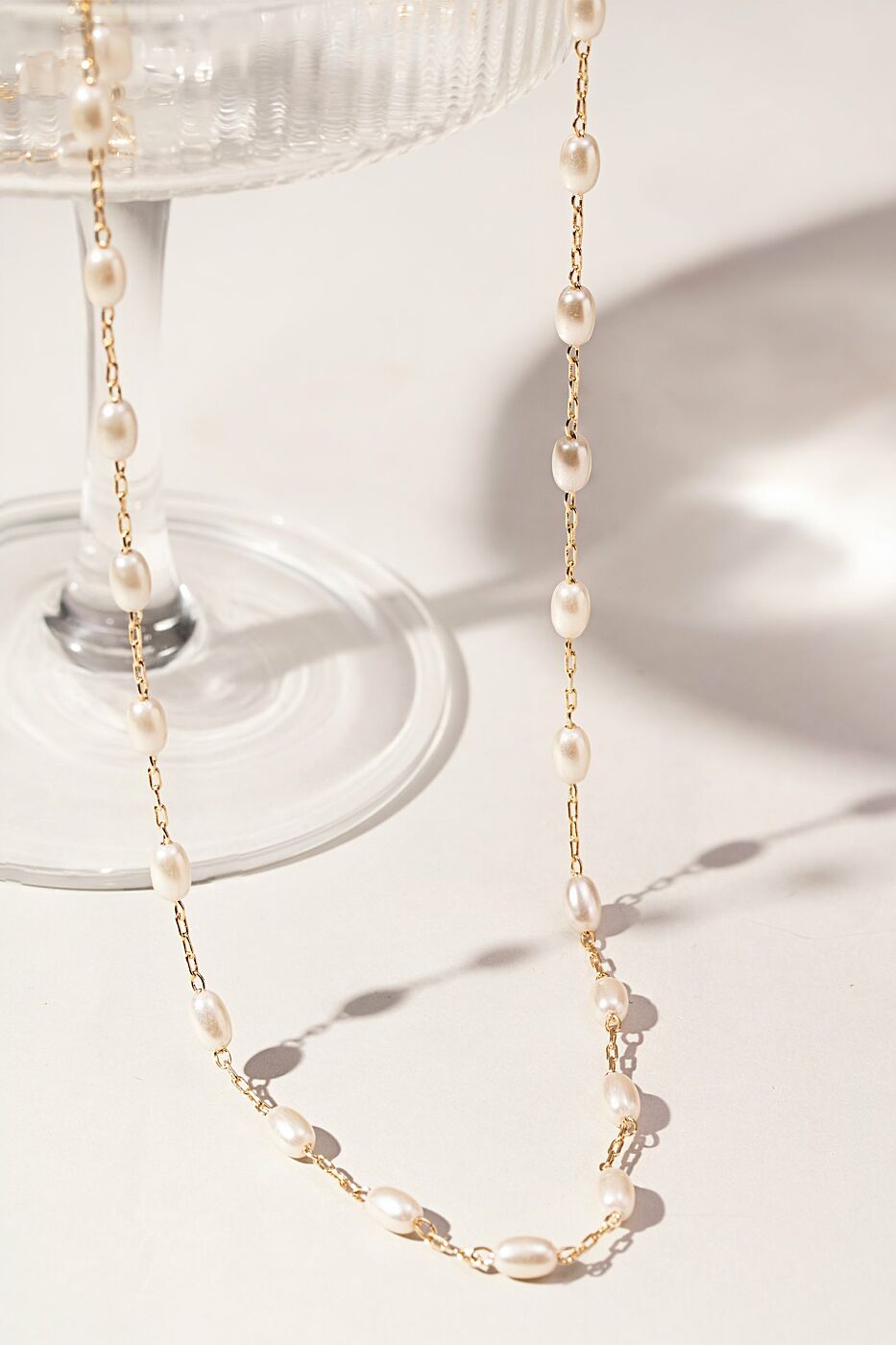 Colar Pérolas Contínuas