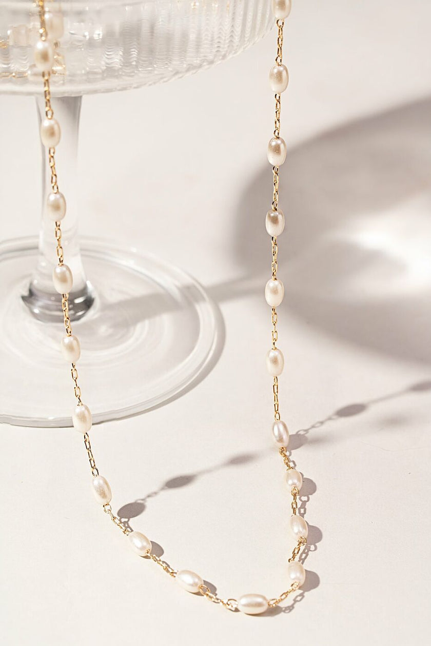 Colar Pérolas Contínuas