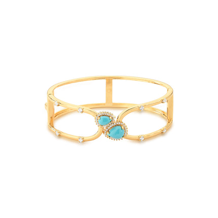 Bracelete Turquesa Solar
