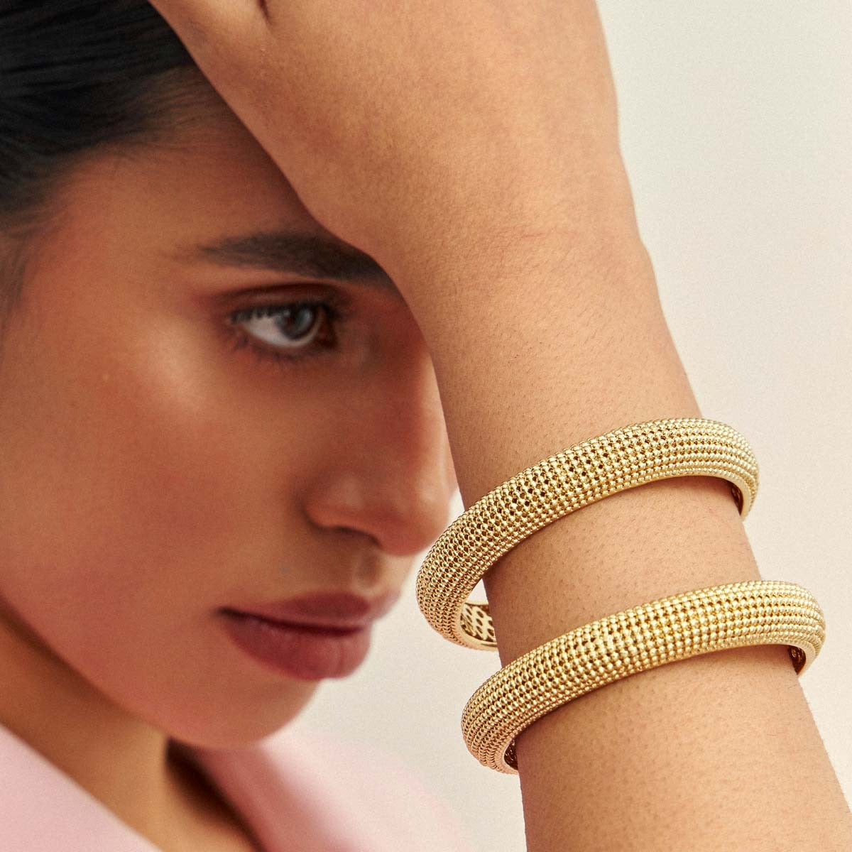 Bracelete com Microesferas