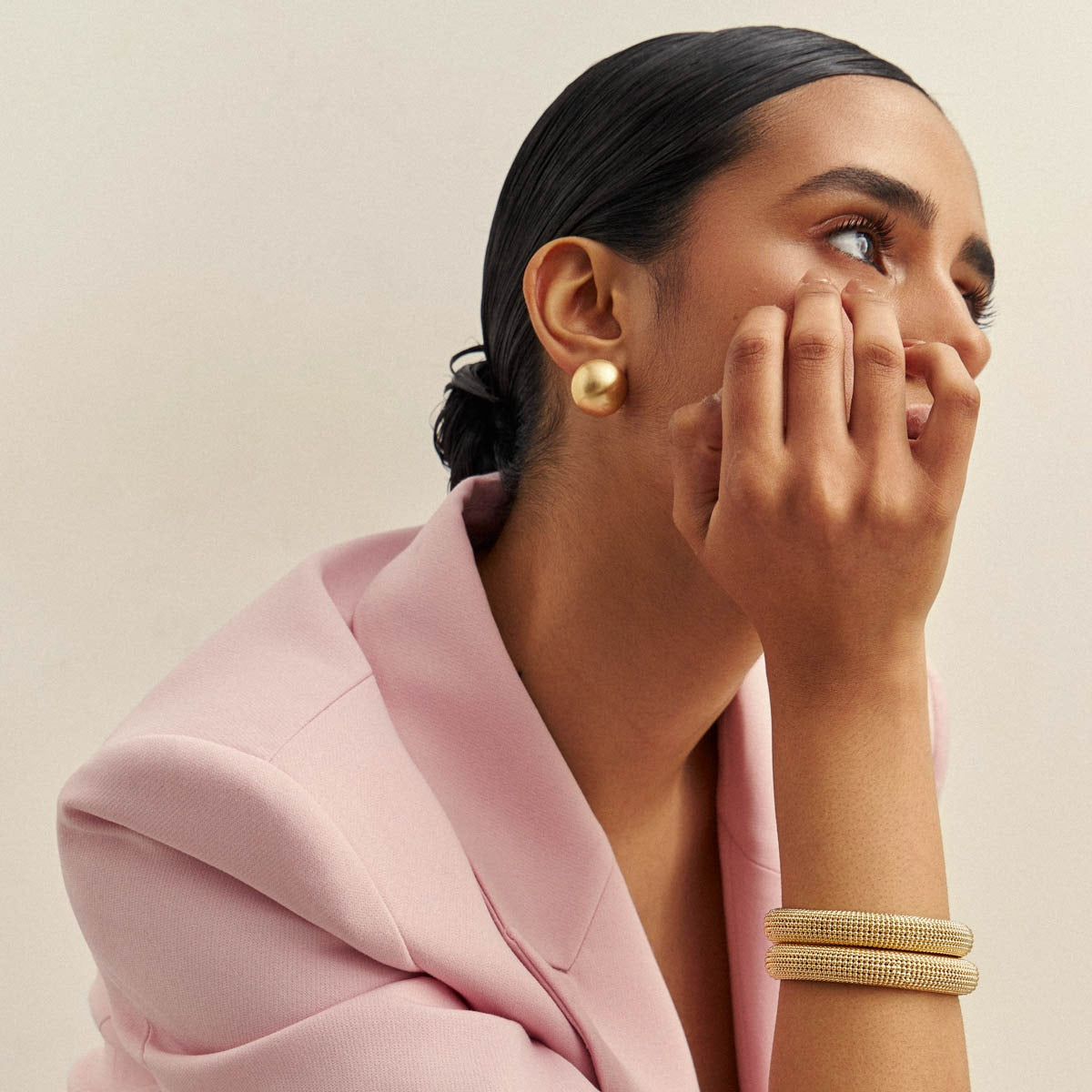 Bracelete com Microesferas