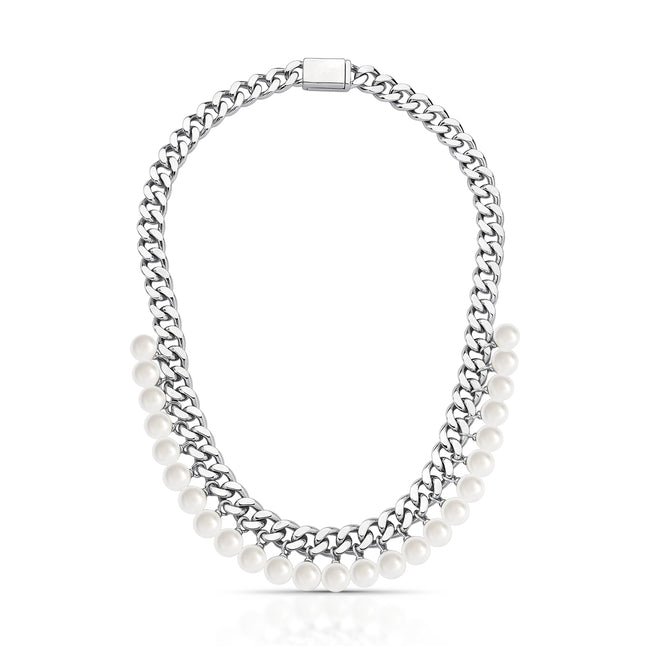 Colar Perolas Cascata