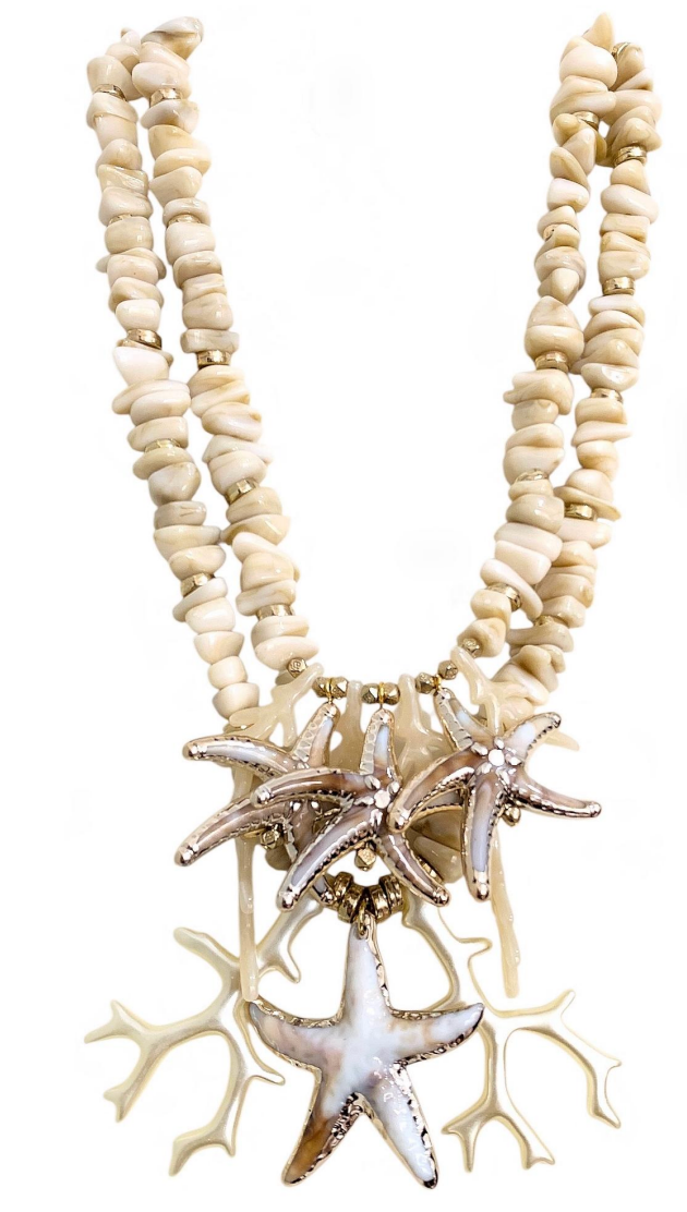 Linha Studio - Colar estrelas do mar claro