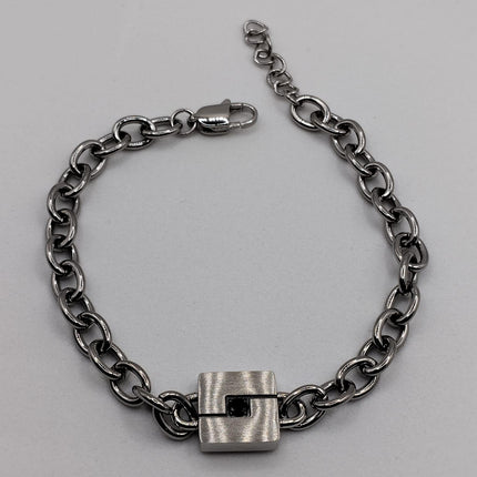 Pulseira Caixa Aço