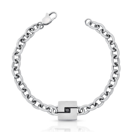 Pulseira Caixa Aço
