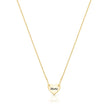 Colar 1 coração personalizado com nome em banho ouro 18k VN Collettiva